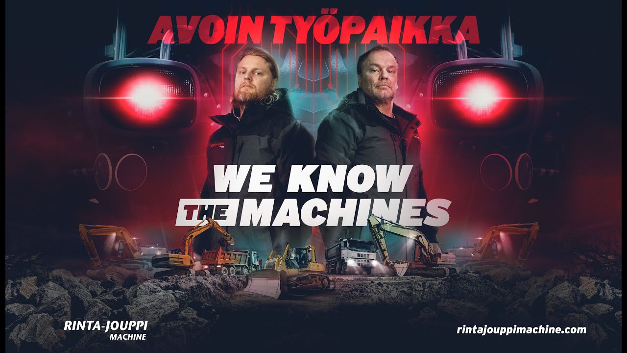 AVOIN TY&Ouml;PAIKKA: Koneasentaja Sein&auml;joelle | J. Rinta-Jouppi Oy &mdash; Rinta-Jouppi Machine