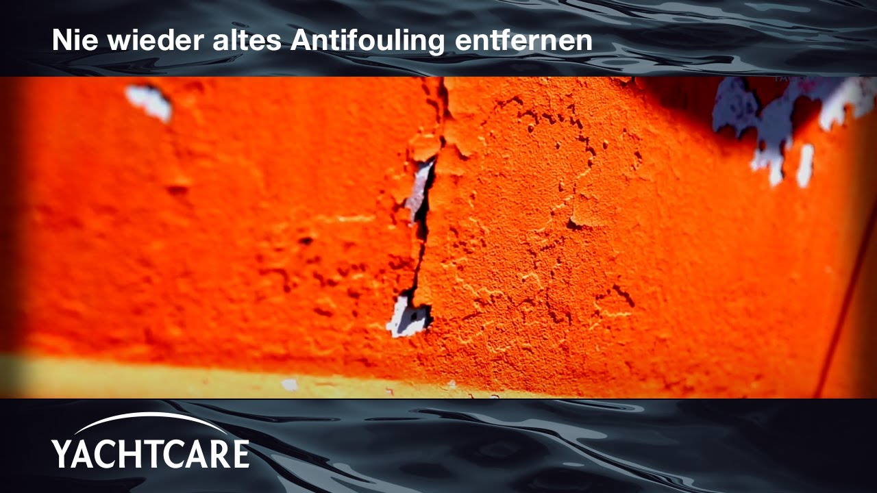 Altes Antifouling &uuml;berstreichen statt entfernen &ndash; Antifouling Verankerung von YACHTCARE