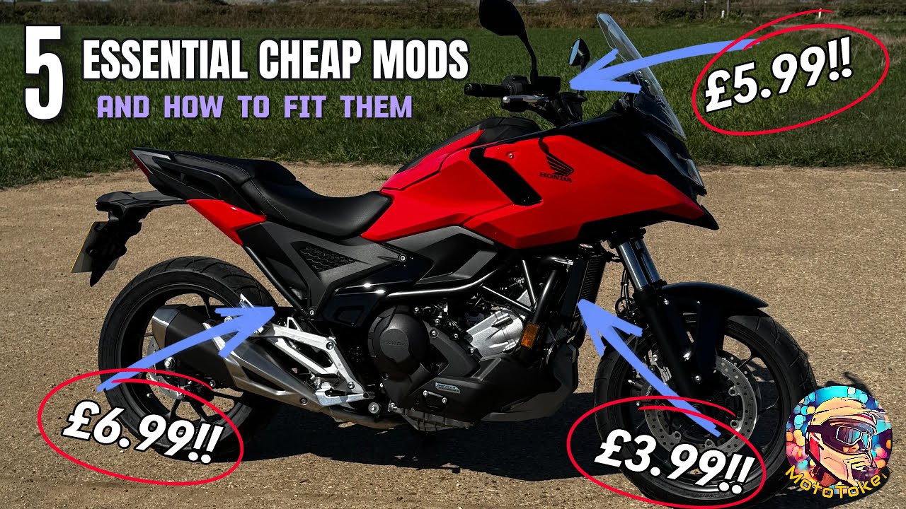 Upgrading My 2025 NC750X Using Ali Express Parts!
