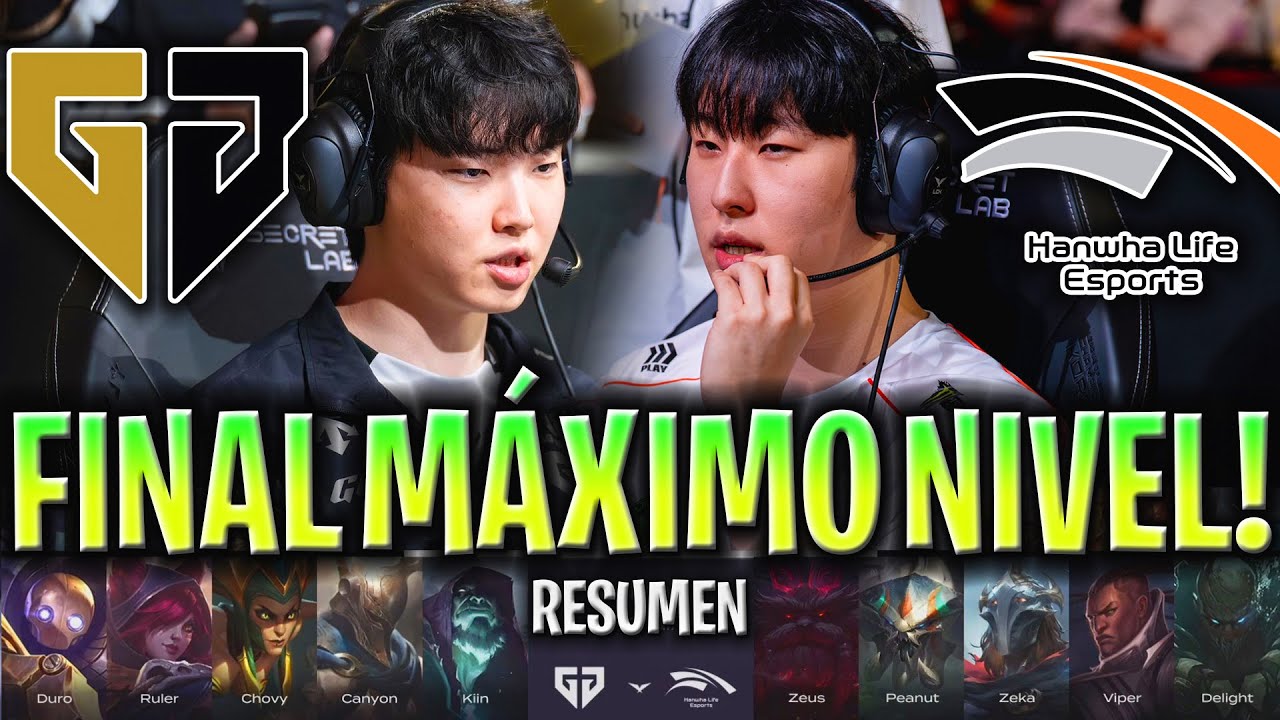 ASÍ FUE LA GRAN FINAL DE LA LCK! 😱MÁXIMO NIVEL!🔥 | GEN vs HLE Resumen Completo LCK Grand Finals 2025