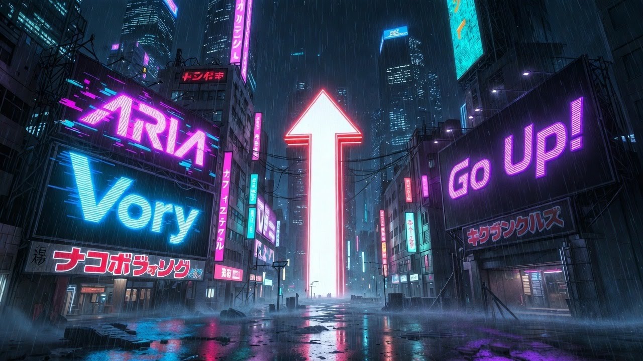 ARIA ft. Vory - GO UP! [Official Lyric Visualizer]