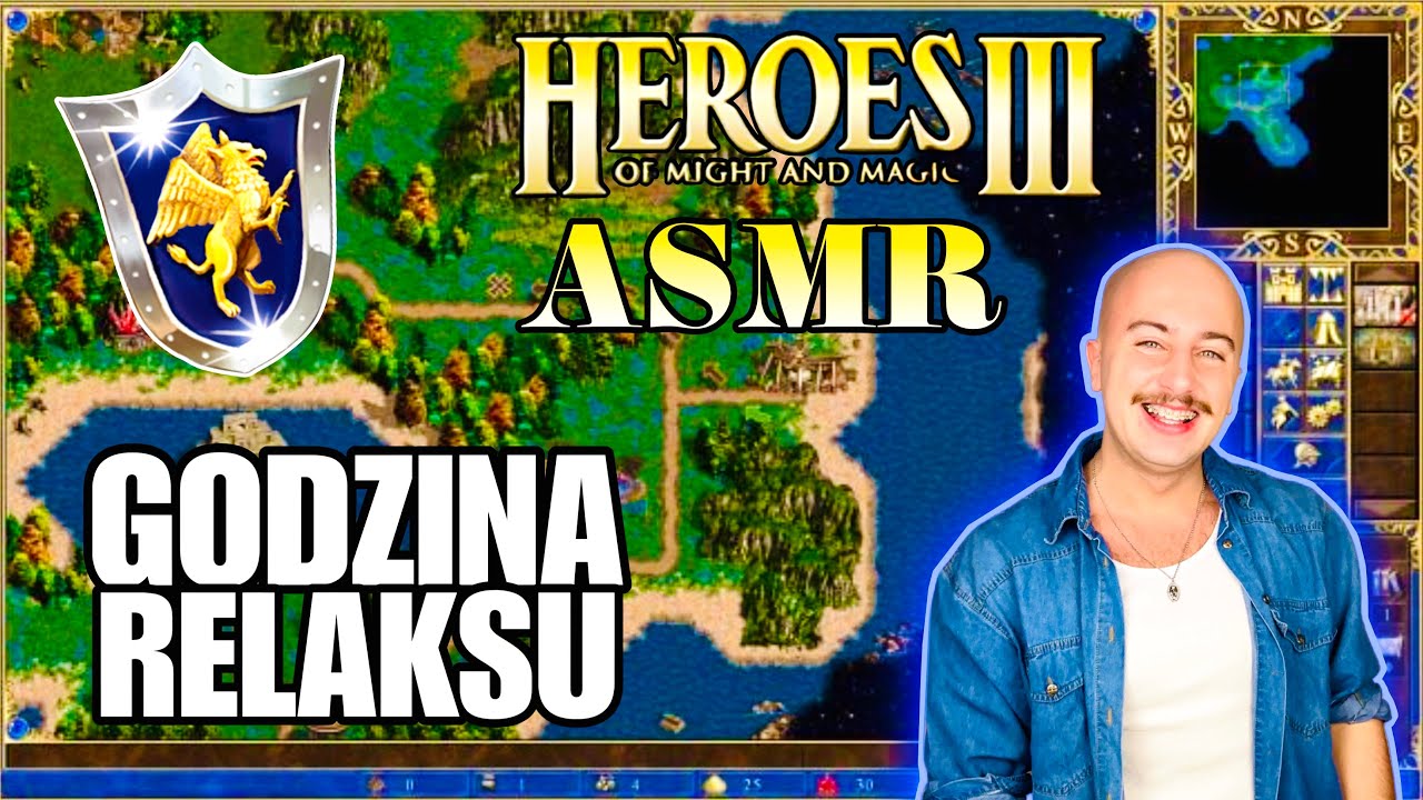 Heroes 3 ASMR PONAD GODZINĘ (Relaksujące Granie)