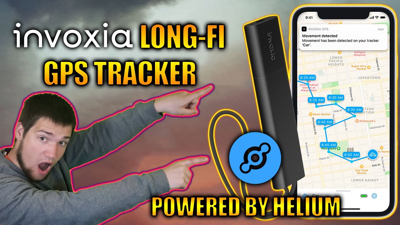 Invoxia LongFi GPS Tracker that works on the Helium Network   Unboxing, Setup, and Review