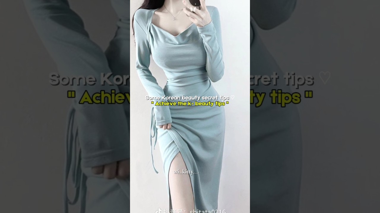 Korean beauty secret tips that actually works 