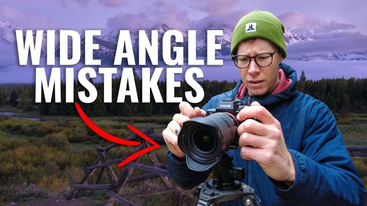 Wide Angle MISTAKES in Landscape Photography - BEGINNER to PRO