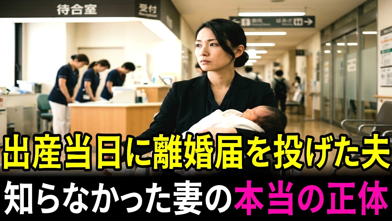 出産の日に離婚届を叩きつけた夫が、私がこの病院の真の主だと知って愕然とした | 感動ストーリー