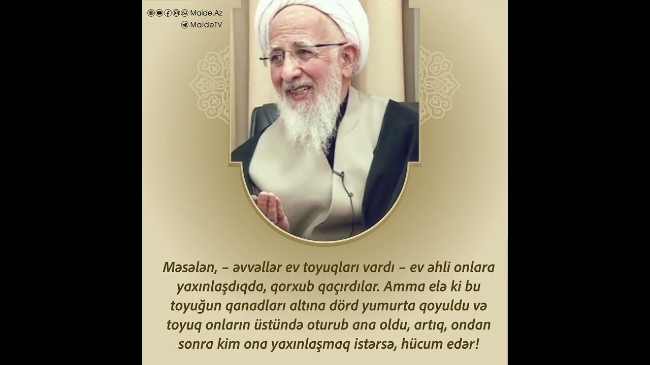 Niyə bəzi insanlar heyvanlardan daha da pisdirlər- Ayətullah Cavadi Amuli