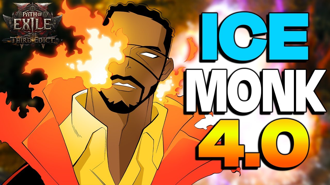 ICE MONK 4.0 BUILD | 182,000 Damage HOLLOW PALM Fastest Clear Speed | Path of Exile 2 0.3 Endgame