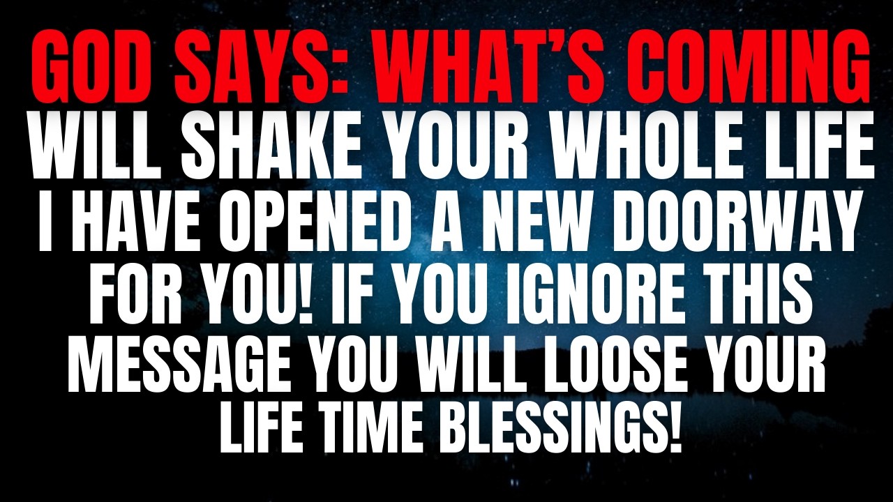 GOD IS PREPARING A COMEBACK THAT WILL SHOCK EVERYONE WHO LEFT YOU