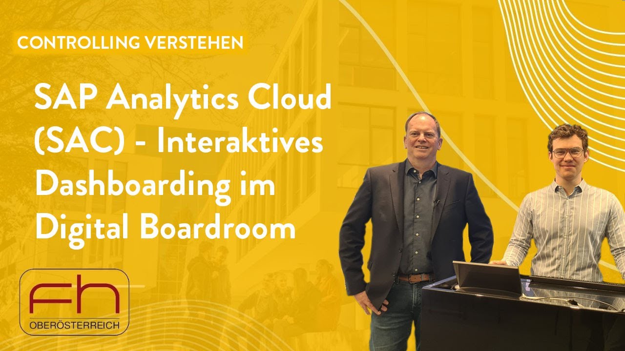 SAP Analytics Cloud (SAC) - Interaktives Dashboard im Digital Boardroom