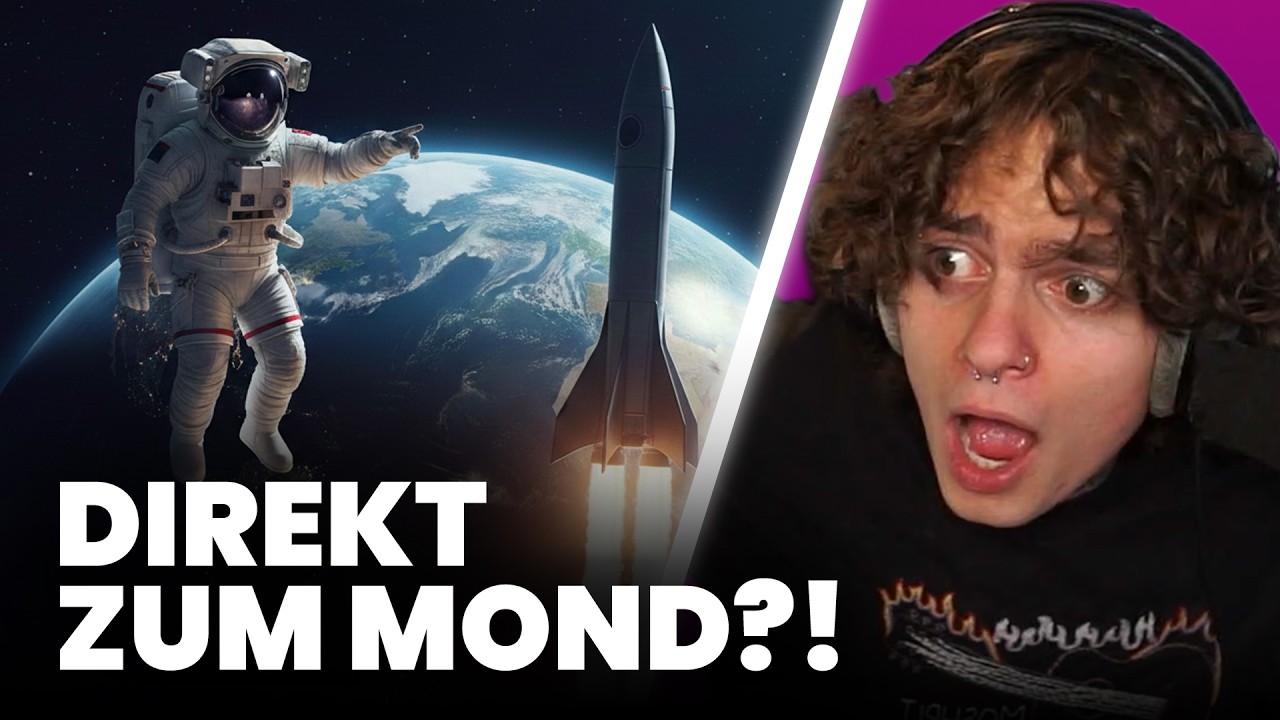 so fliegst DU zum Mond?! | Yu reagiert