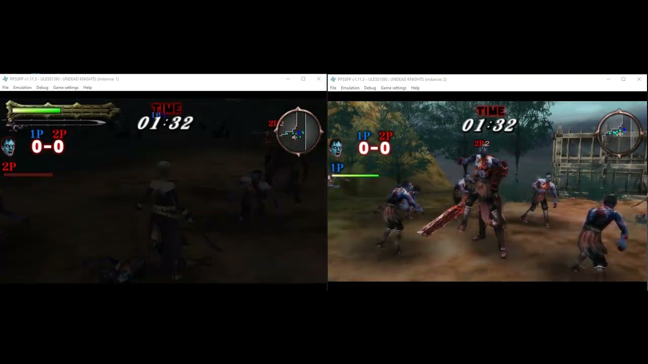 Undead Knights | PSP | Ad-Hoc Multiplayer Gameplay