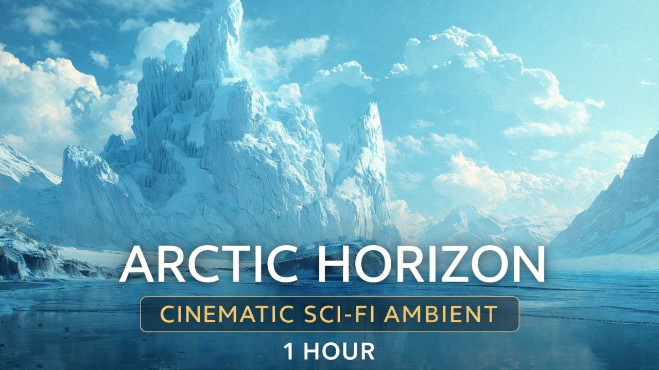 Arctic Horizon — Cinematic Sci Fi Ambient 1 Hour | THE SILENT WORLDS