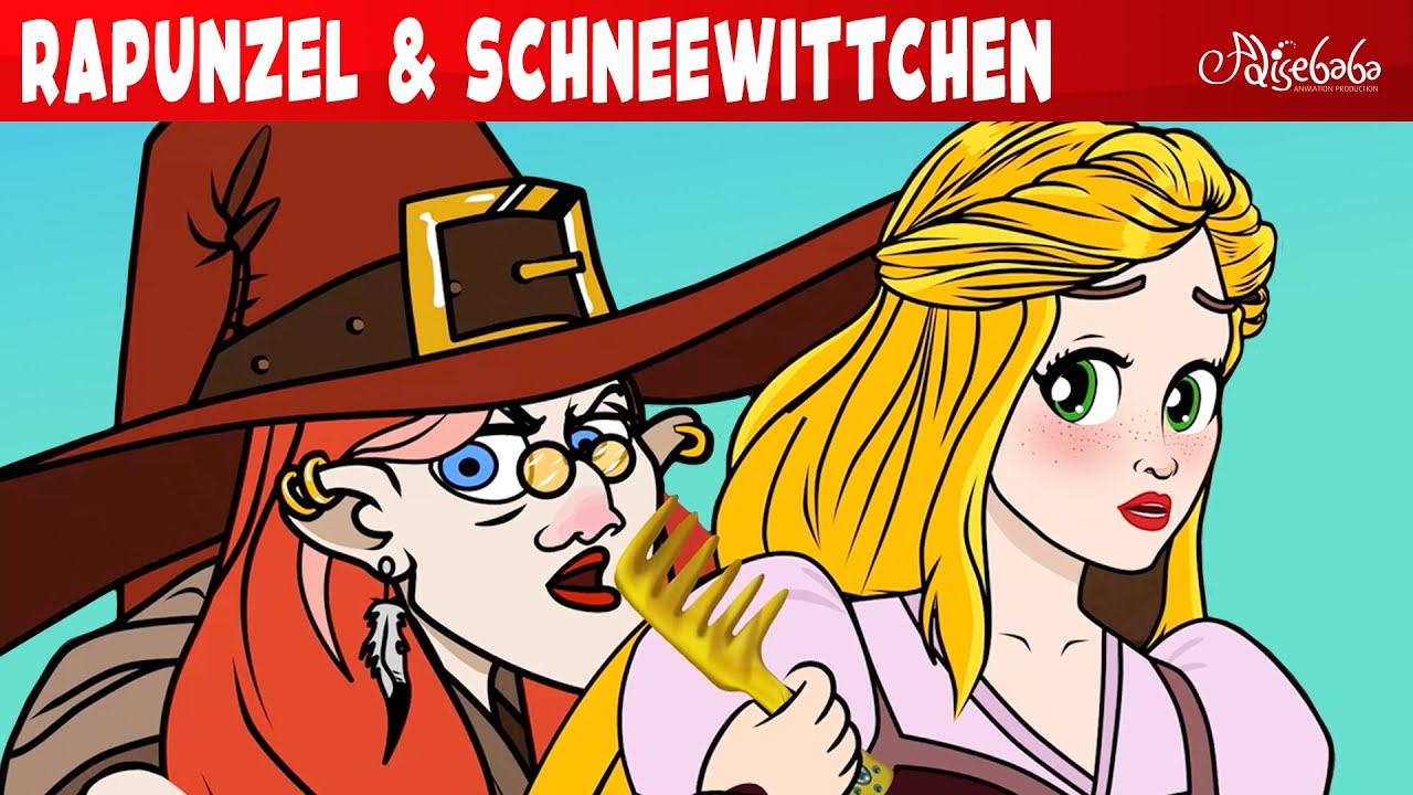 Rapunzel + Die Schneekönigin + Rote Schuhe | Märchen für Kinder