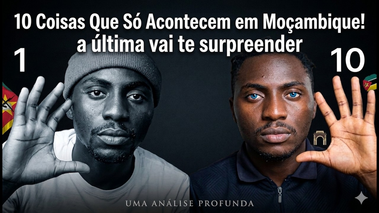 🇲🇿🔥 10 Coisas Que Só Acontecem em Moçambique! a última vai te surpreender! 👀