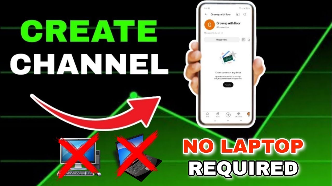 How to Create & Setup a Youtube Channel in 2025 Using Smartphone