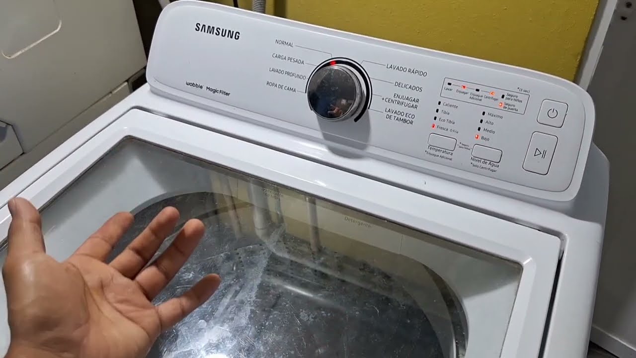 Como Reparar Lavadora Samsung Que No Activa El seguro De La Tapa