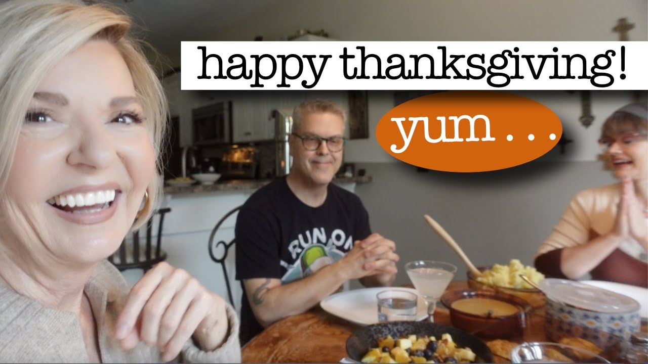 Thanksgiving | New Shoes | Gua Sha Routine Over 50