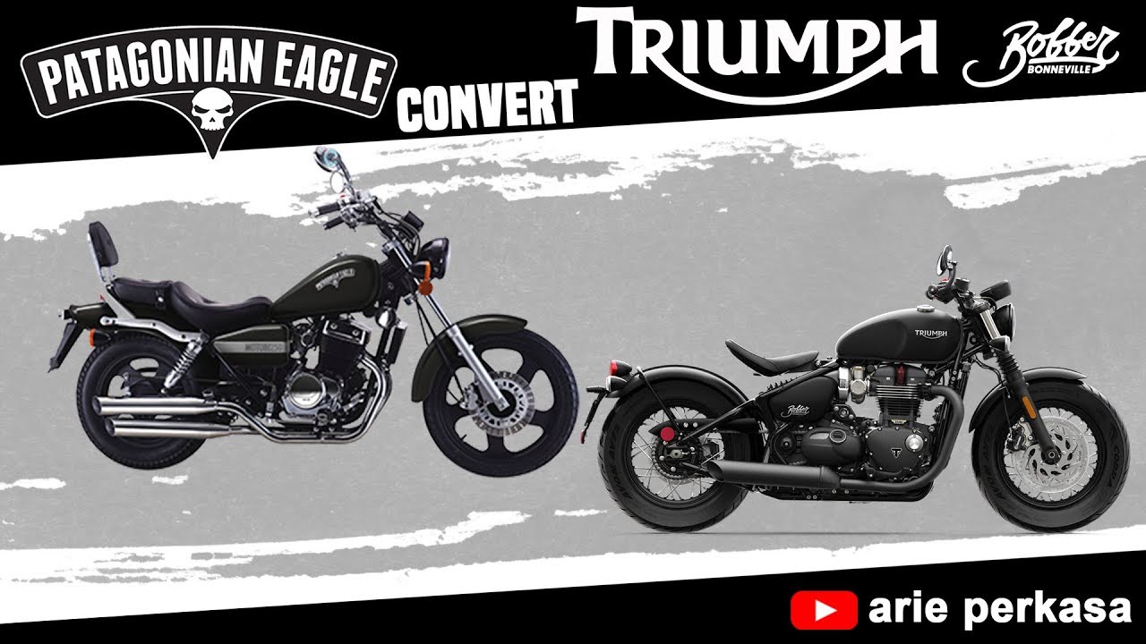 Beneli PE 250 jadi TRIUMPH BOBBER!!