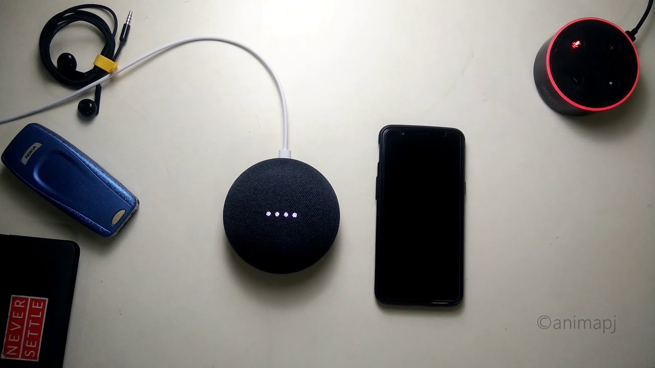 Распаковка и настройка | Google Home Mini | Угольный | Умная колонка | Февраль 2021 г. |