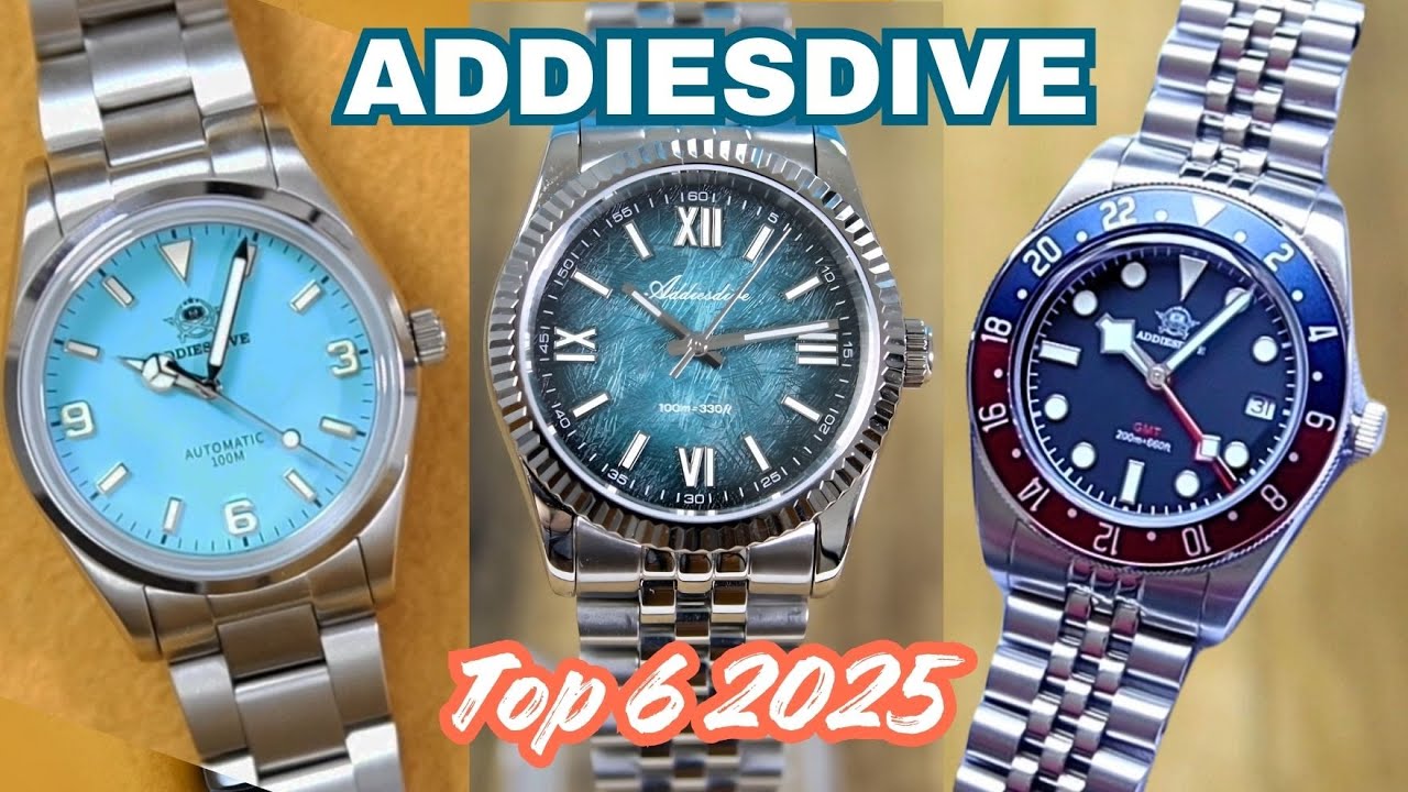 6 New In 2025 Addiesdive Watches