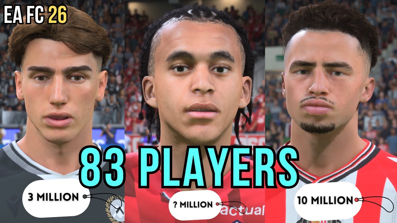 THE BEST YOUNG PLAYERS UNDER 10 MILLION IN EA FC 26 | EA FC 26 Faces