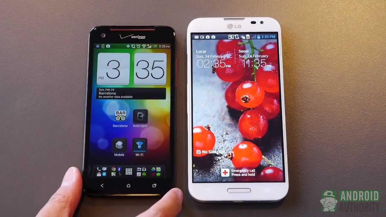 LG Optimus G Pro vs. HTC DROID DNA - first look!