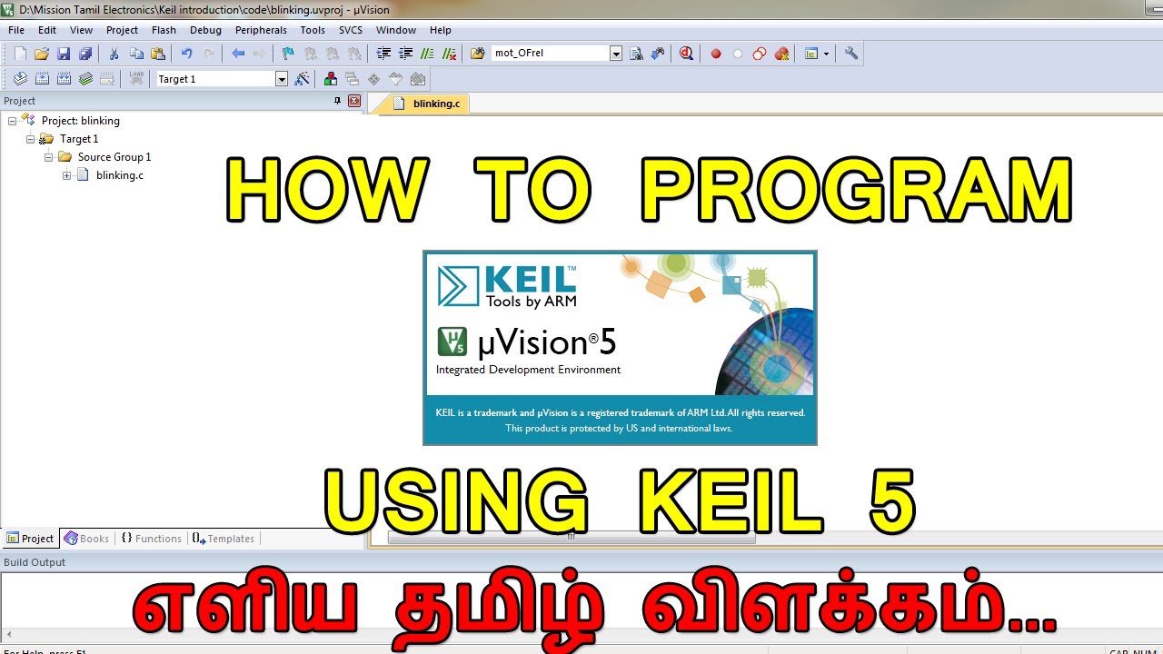 keil programming tutorial in tamil