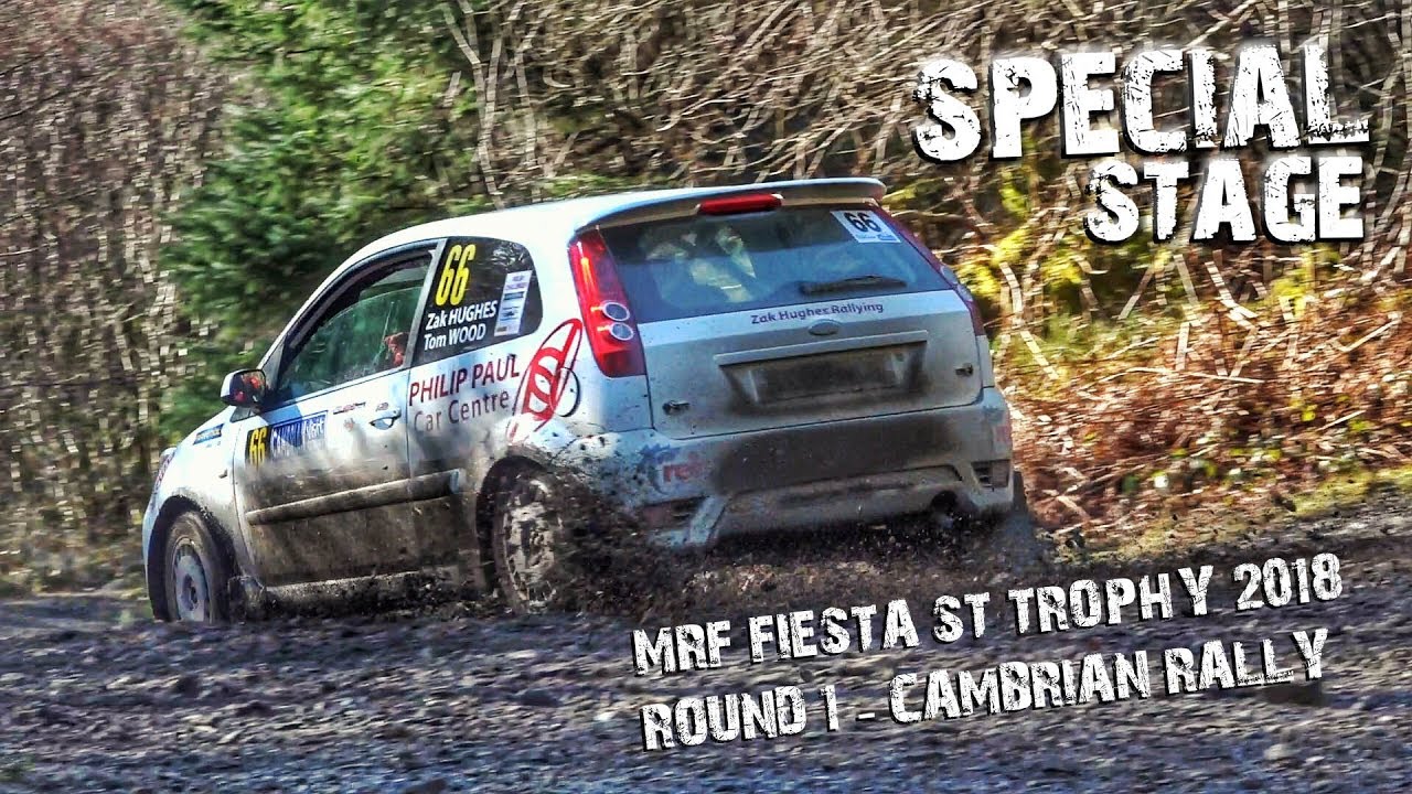 MRF Fiesta ST Trophy 2018 - Round 1 - Cambrian Rally