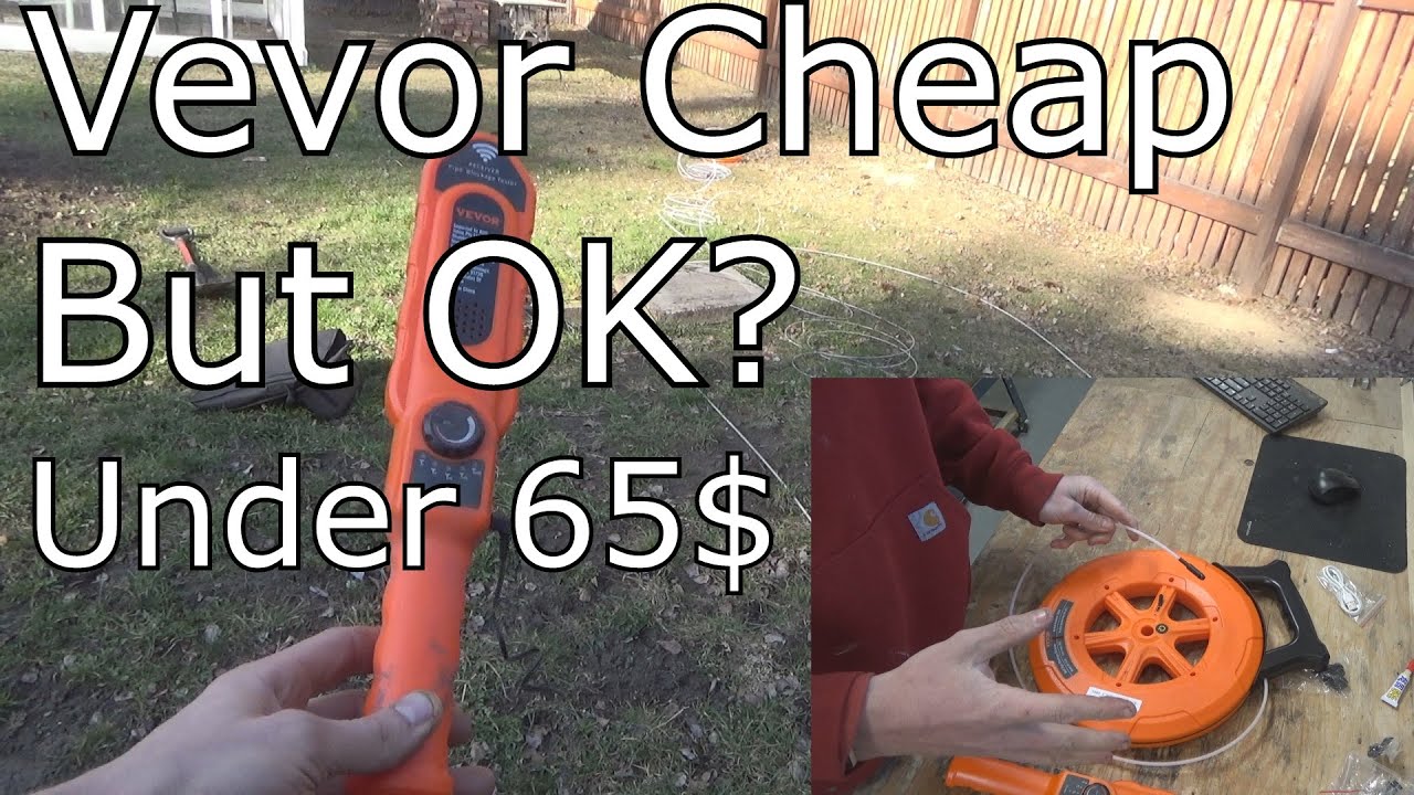 VEVOR Pipe Blockage Detector Locator  Unboxing And Overview
