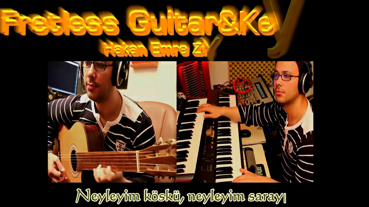 Perdesiz Gİtar [Fretless Guitar](Hicaz Taksim) - Neyleyim K&ouml;şk&uuml;, Neyleyim Sarayı