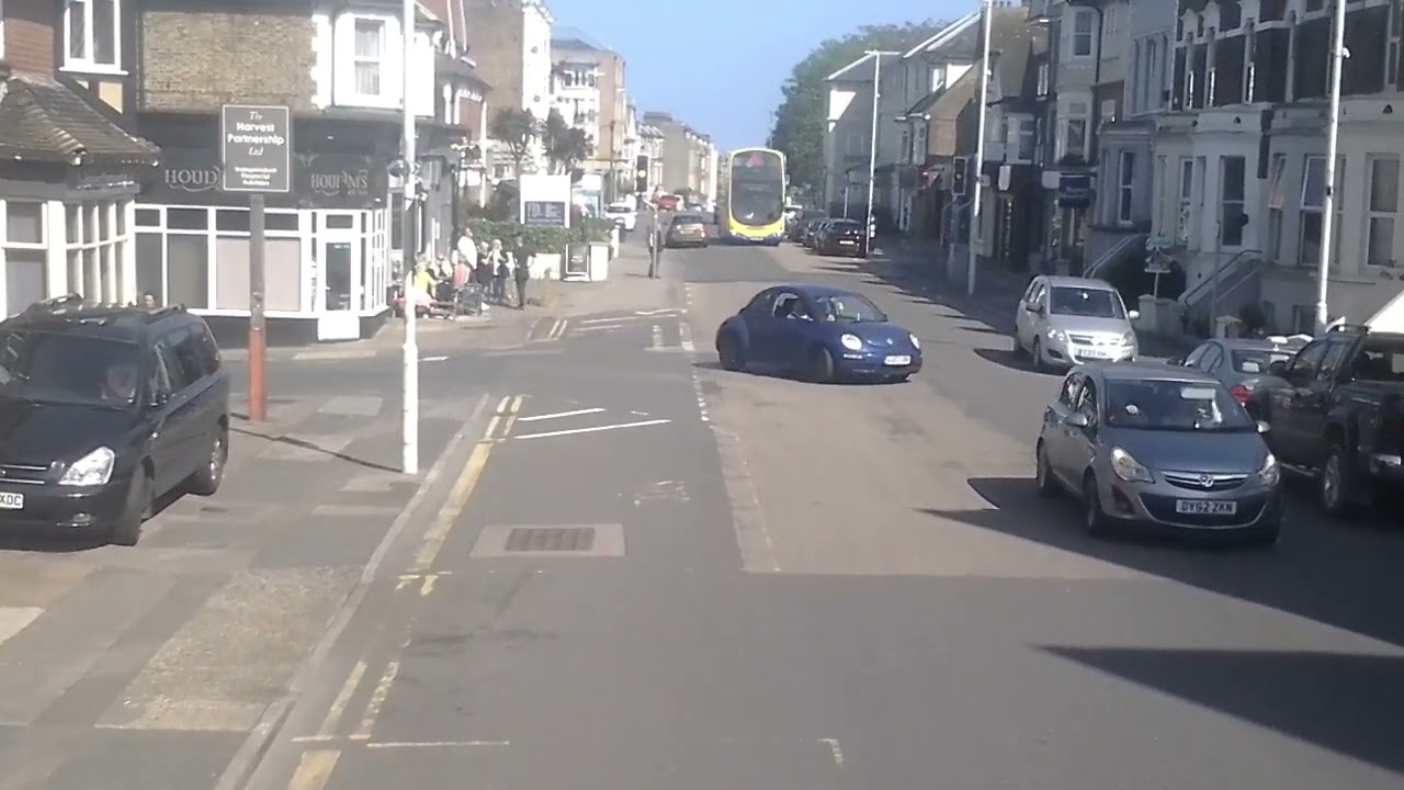 JOURNEY ON THE 3:50PM RAIL REPLACEMENT BUS SERVICE FROM MARGATE TO RAMSGATE