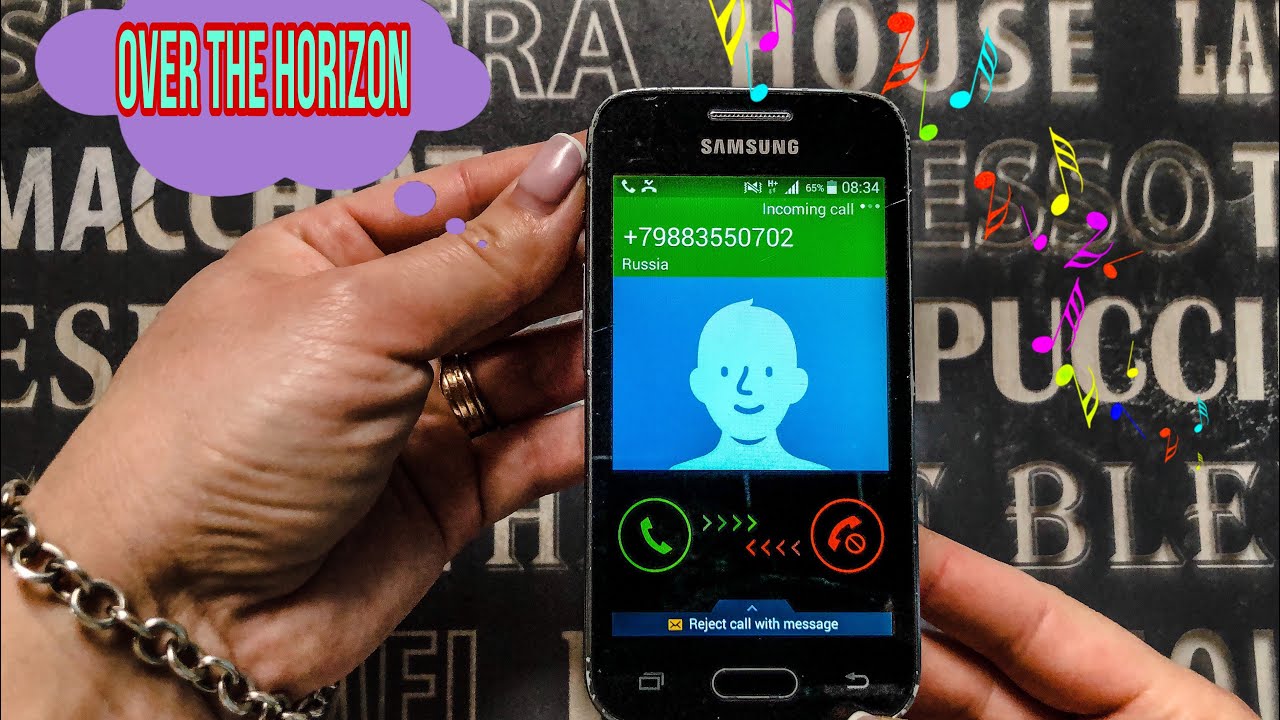 Samsung Galaxy Ace 4 Lite(SM-G313HU) Incoming call Over the Horizon + Bootanimation/Входящий вызов