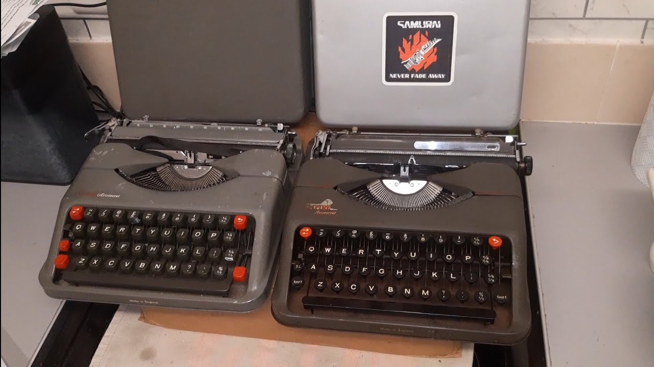 Empire Aristocrat Typewriter Model Comparisons 