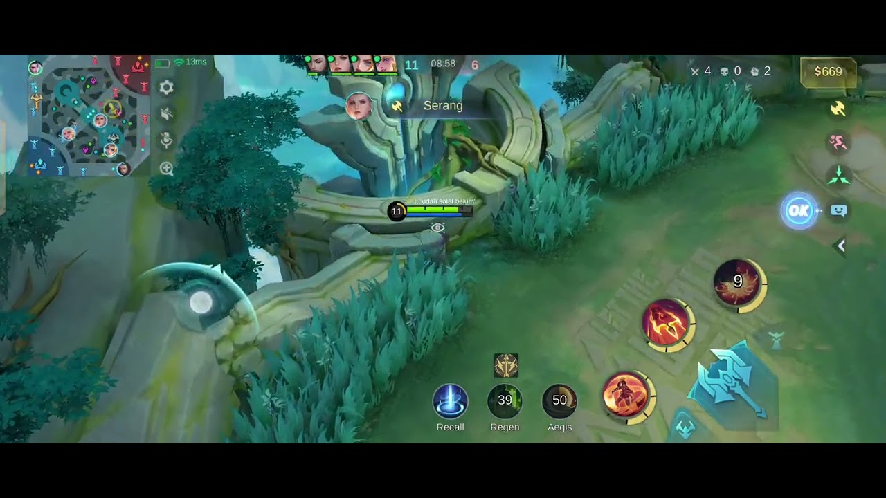 Hanabi #tutorial #mobilelegends 