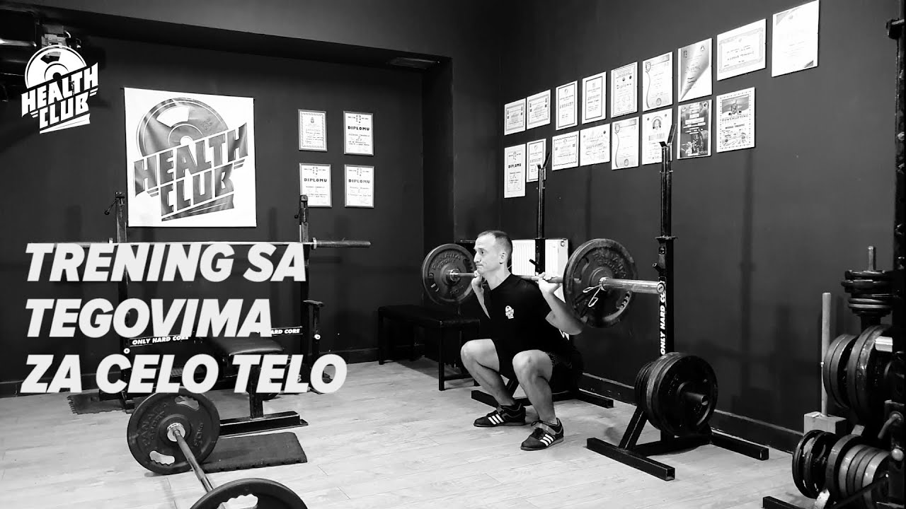 TRENING 7 - TRENING SA TEGOVIMA ZA CELO TELO