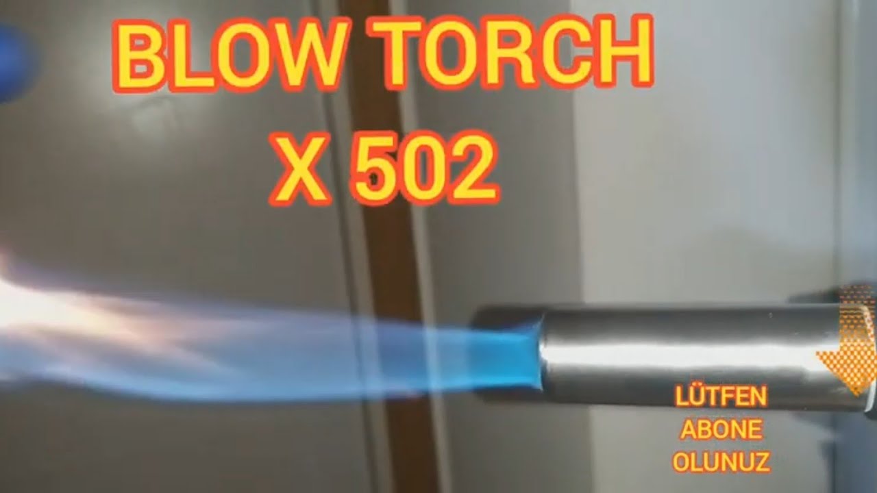 Blowtorch x502 nedir/kamp pürmüzü/pürmüz/torch/üfleç/çakmak/kamp ateşi/mangal çakmağı