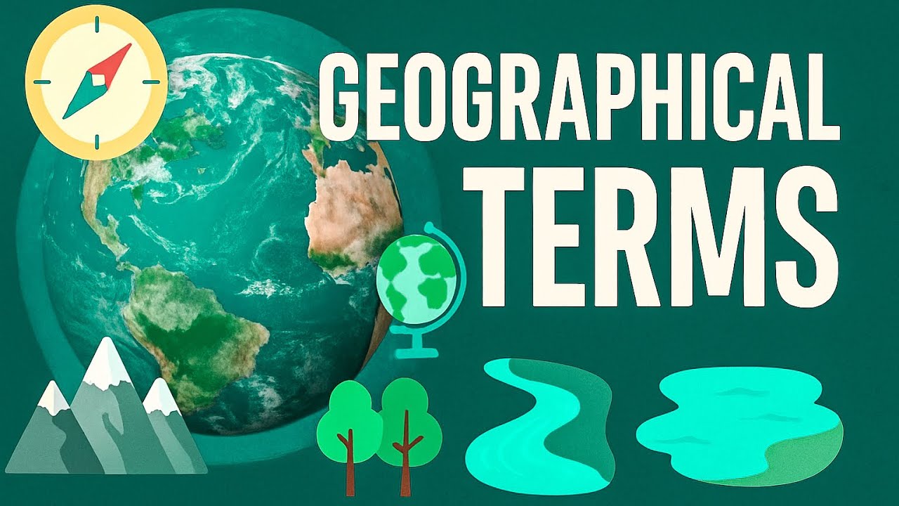 Part #3 | Basic Geographical Terms in Hindi | Earth Landforms | Geography