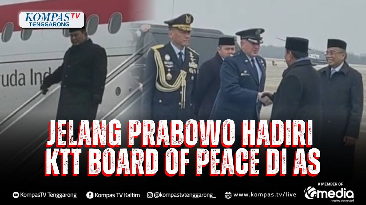 Prabowo Tiba di AS Agenda Hadiri KTT Board of Peace dan Temui Donald Trump