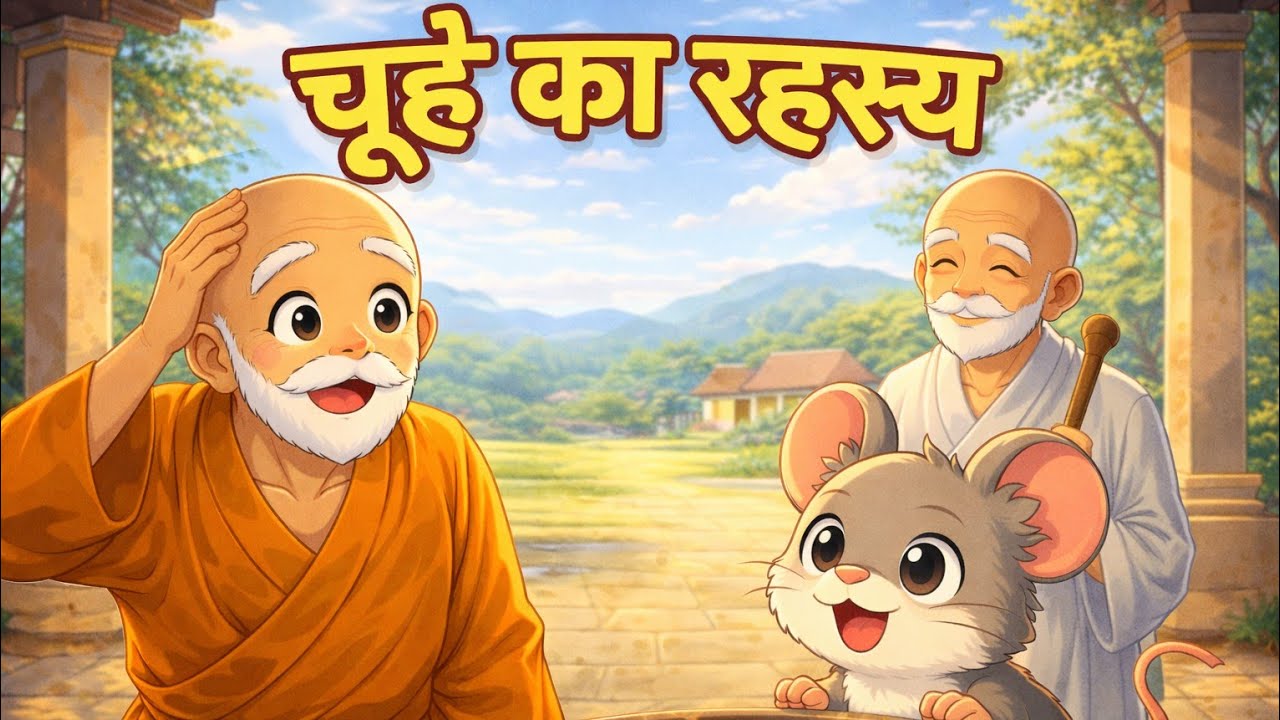 🐁 चूहे का रहस्य | पंचतंत्र की कहानी | Panchtantra Story | Bedtime Story for Kids | Moral Lok