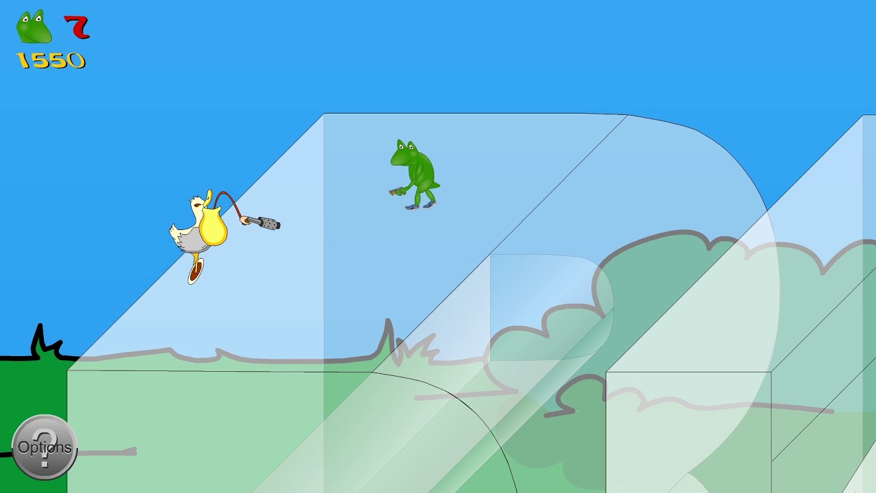 Mobile frog game