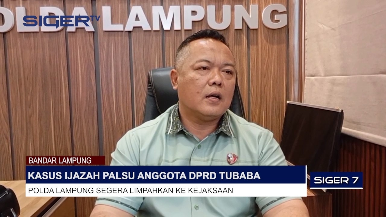 KASUS IJAZAH PALSU ANGGOTA DPRD TUBABA POLDA LAMPUNG SEGERA LIMPAHKAN KE KEJAKSAAN