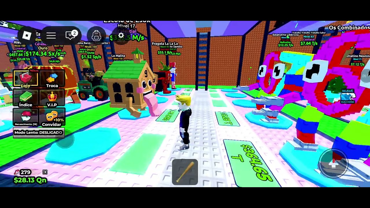 Jogando fuja do tsunami depois se muito tempo