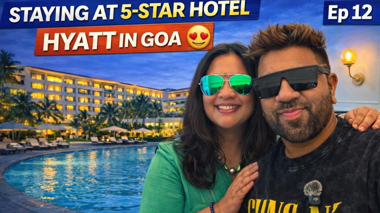 We Stayed at a 5⭐ Hyatt Hotel in Goa 😱 Luxury Experience | Ep 12