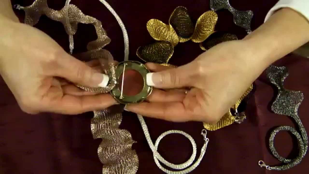 Italian Titanium Mesh Necklace Instructions