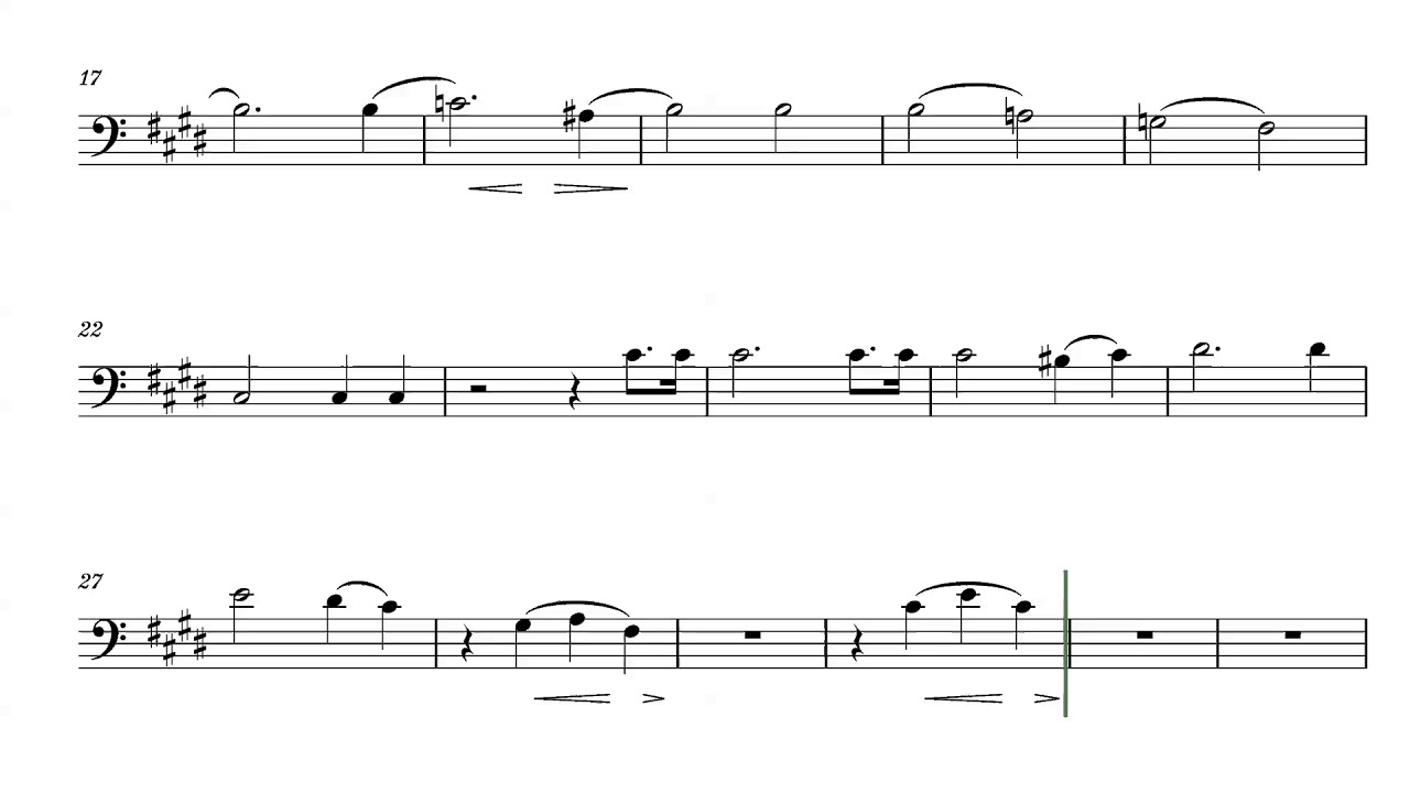 Beethoven - Moonlight Sonata for Violoncello and Piano (Score - Sheet Music)