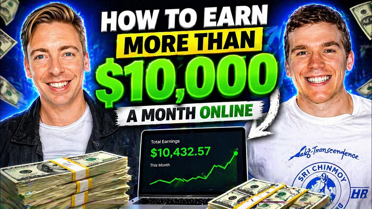 How To Earn More Than $10,000 A Month Online | With Stewart Gauld
