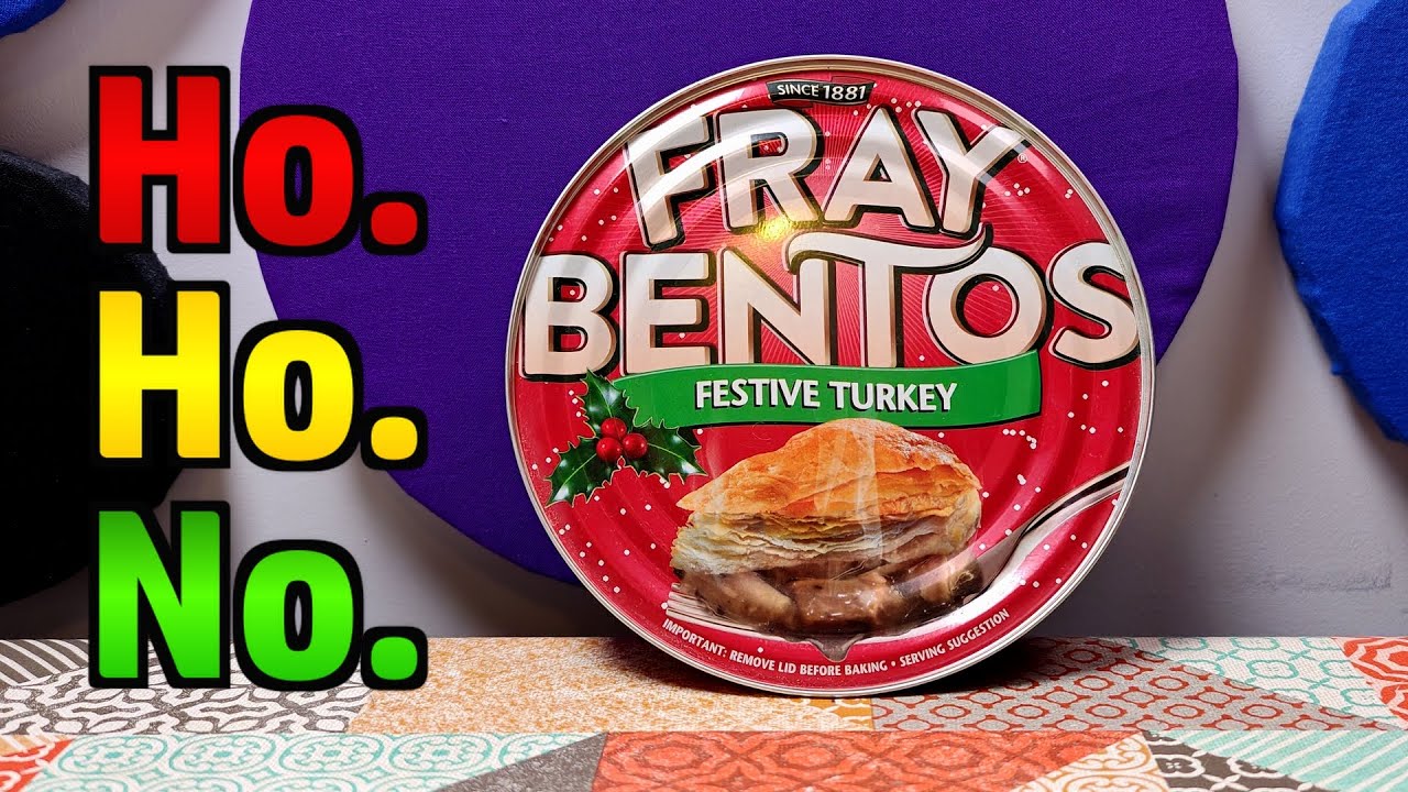 Fray Bentos Festive Turkey Pie - Weird Stuff in a Can # 203