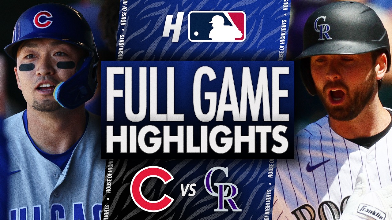 Chicago Cubs против Colorado Rockies &mdash; ЛУЧШИЕ МОМЕНТЫ МАТЧА 🔥 11 июня 2026 г. Сезон MLB