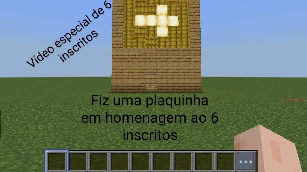 FIZ UMA SURPRESA PARA OS MEUS 6 INSCRITOS!